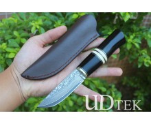 Nordic Collection Ebony handle fixed knife UD2106590